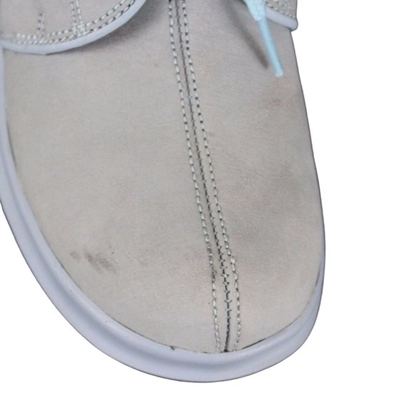 Fubu Marla 6M Blue Low Profile Ankle Suede Leather Lace Up Street Wear Shoe - Picture 10 of 12